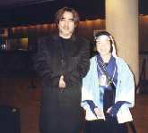 Yoshitaka Amano and my overjoyed sister