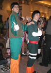 Guy and Rock Lee