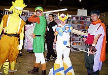 Rei from Breath of Fire 3, Link, Megaman X, Ryu