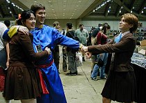 Miaka, Tamahome, and Yui :)