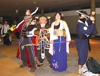 Auron, Shelinda, Yuna, Magatsu