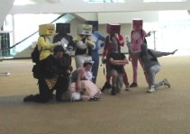 square-headed Power Rangers