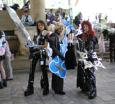 Leon, Demyx, and Axel