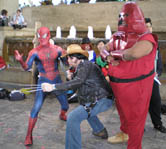 spidey, wolverine, juggernaut
